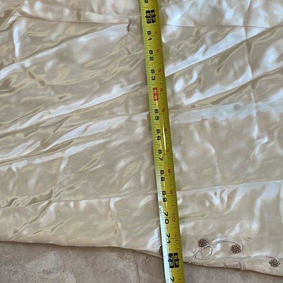 VINTAGE 1940’s ANTIQUE WEDDING GOWN size sm - Picture 12 of 16